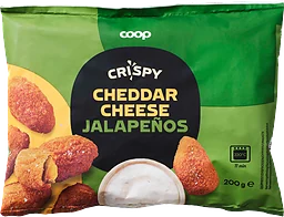Cheddar cheese jalapeños