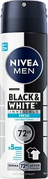 Deodorant Spray 72h Black & White Fresh Anti-bacterial