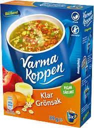Grönsaksoppa Klar 3 portioner