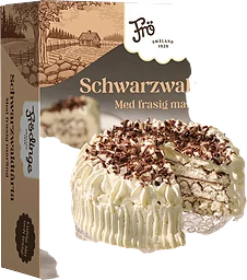 Schwarzwaldtårta Fryst