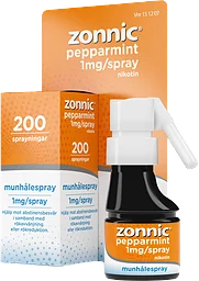 Pepparmint 1mg/spray Munhålespray