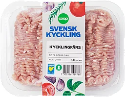 Kycklingfärs