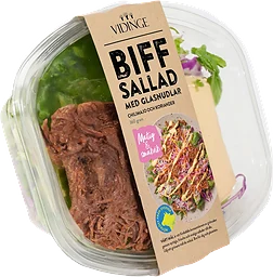 Biffsallad med Glasnudlar