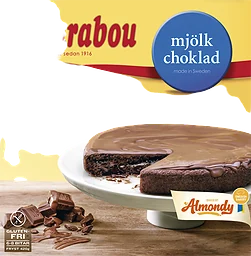 Kladdkaka Marabou Mjölkchockla Glutenfri Fryst