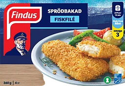 Fiskfilè Sprödbakad