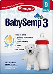 Tillskottsnäring BabySemp 3 Från 9 mån 700g