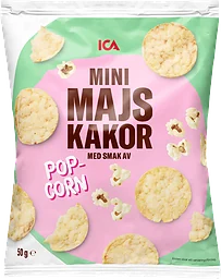 Minimajskakor popcorn