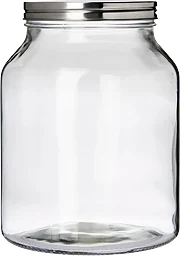 Glasburk med Silverlock 16x21cm