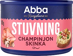 Stuvning Champinjoner Skinka