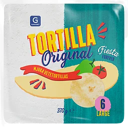 Tortilla Original Large 6-pack