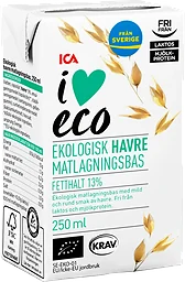 Matlagningsbas Havre Ekologisk Laktosfri 13%