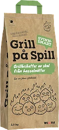 Grill På Spill Grillbriketter av Hasselnötsskal