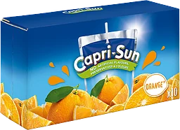 Orange Fruktdryck Påse