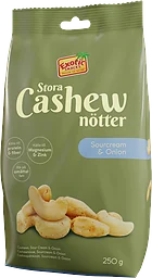 Cashewnötter Sourcream Onion