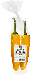 Gul spetsig paprika Klass 1 Selection
