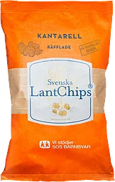 Kantarell Räfflade