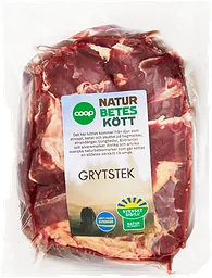 Grytstek Högrev Naturbeteskött
