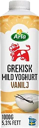 Vanilj Mild Grekisk Yoghurt