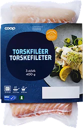 Torskfiléer 3-pack