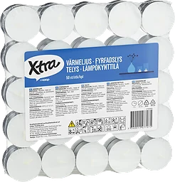 Värmeljus 50-pack