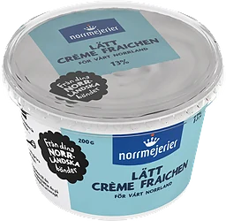 Lätt Crème fraichen Naturell 13%