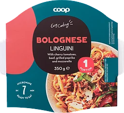 Linguini bolognese