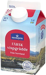 Vispgrädde 40%