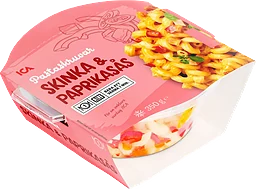 Pasta Skinka & paprikasås Fryst