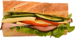 Baguette Ost/Skinka