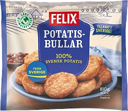 Potatisbullar Fryst