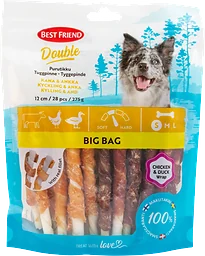 Hundtugg Dubbel pinne kyckl