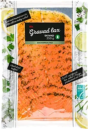 Lax Färsk Gravad Miljömärkt