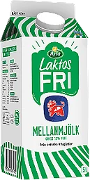 Laktosfri mellanmjölkdryck