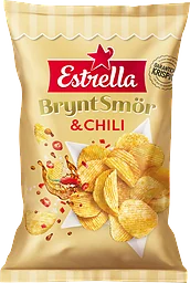 Chips Brynt smör & chili