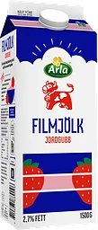Jordgubb Filmjölk 2,7%