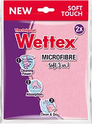 Mikrofiberduk 2-p