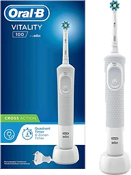 Eltandborste Vitality 100 White CA