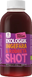 Ingefära Rödbe Kallpressad Shot Eko