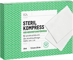 Steril kompress 10-p