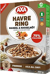 Havrering Mandel & Hasselnöt