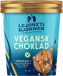 Glass Vegansk Choklad Lejonet & Björnen