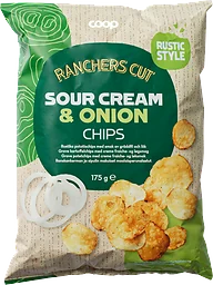 Chips Ranchers cut Sourcream & onion