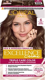 6 Dark Blonde Permanent Hårfärg