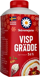 Vispgrädde 36%