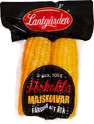 Förkokta majskolvar 2-pack