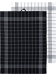 Hanna Classic Handduk Svart 2-Pack