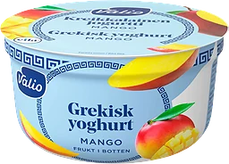 Mango Frukt i Botten