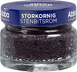 Stenbitsrom Storkornig Svart