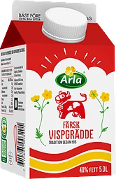 Vispgrädde Färsk 40%