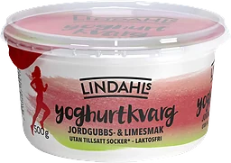 Yoghurtkvarg Jordgubb & Lime Laktosfri 0,3%